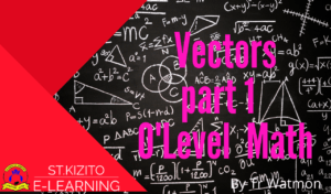 Introduction to vectors