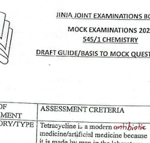 JJEB UCE CHEMISTRY 1 GUIDE 2025