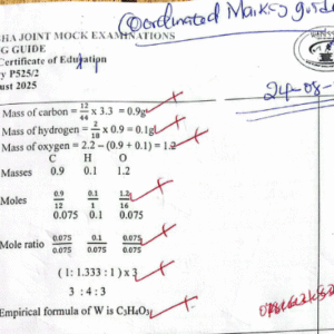 WAKISSHA CHEM 2 GUIDE 2025-ALEVEL